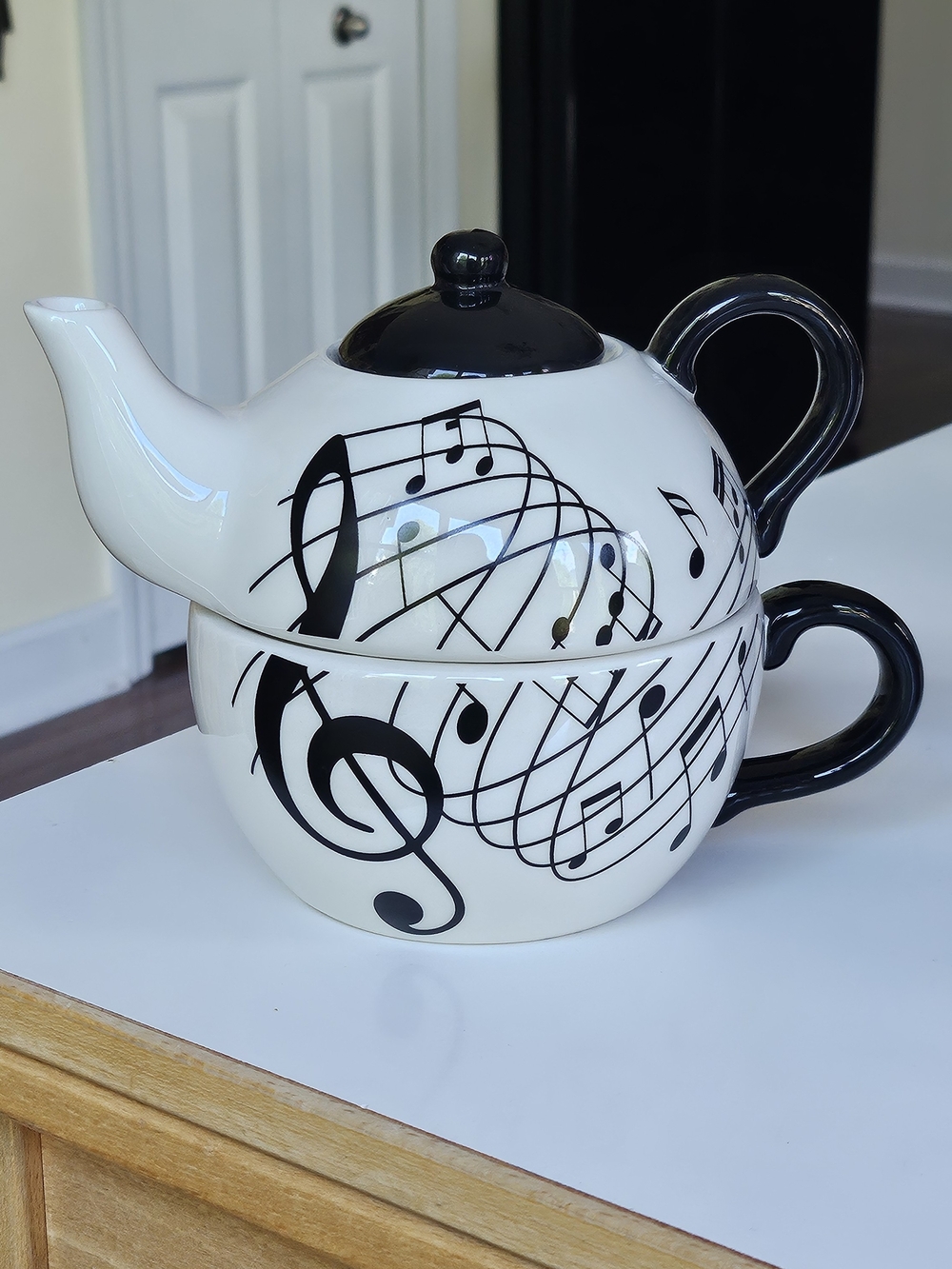 Music Note Teapot/Cup